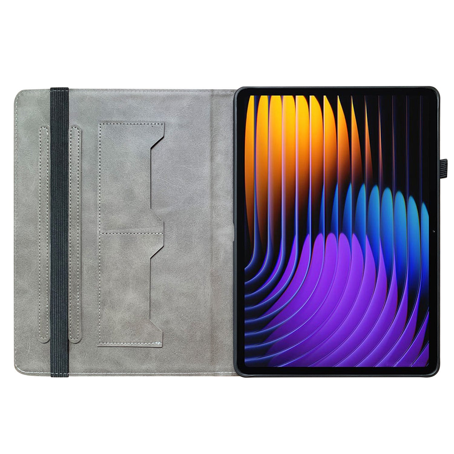 For Xiaomi Pad 7 Pro / Pad 7 Leather Case Pattern Printed Stand Tablet Cover with Card Slots Lion Head For Xiaomi Pad 7 Pro / Pad 7 Leather Case Pattern Printed Stand Tablet Cover with Card Slots Lion Head